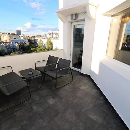 Athenee Palace Apartment - Panoramic View Terrace & Balcony - Free Minibar Bukarest Kültér fotó