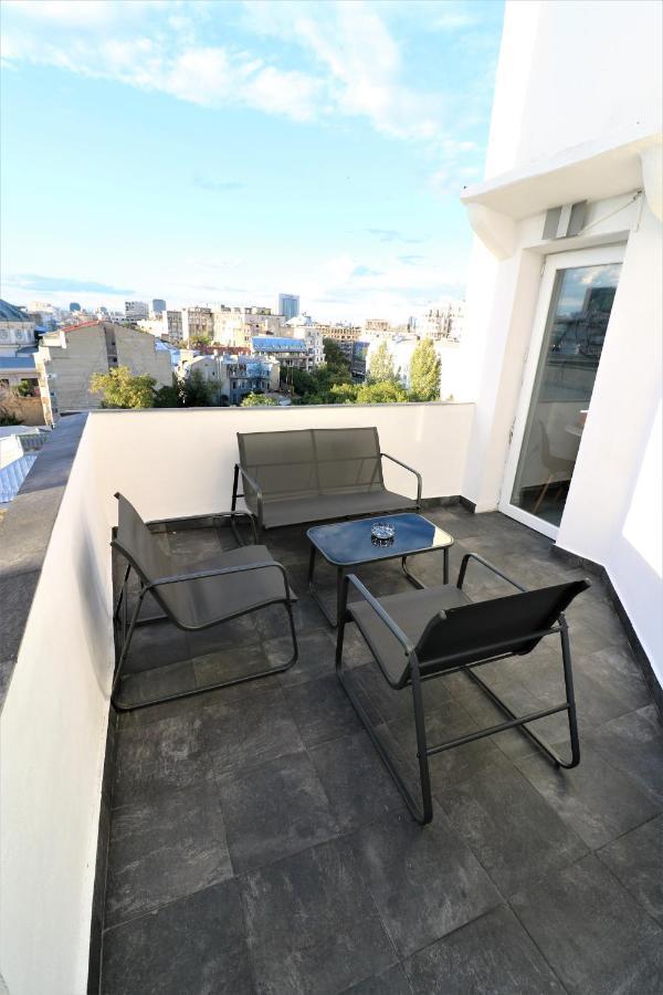 Athenee Palace Apartment - Panoramic View Terrace & Balcony - Free Minibar Bukarest Kültér fotó